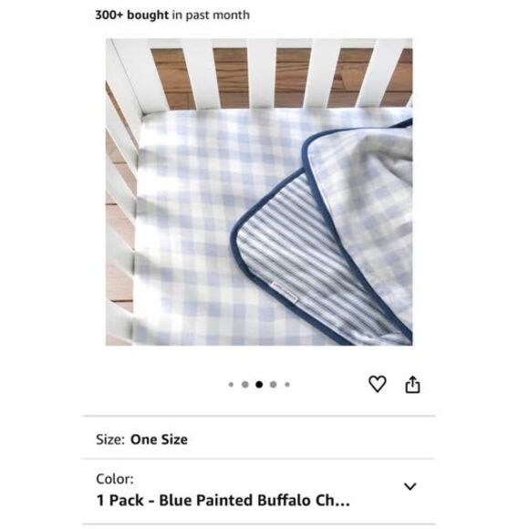 Fitted Crib Sheet, NEW - Picture 3 of 4